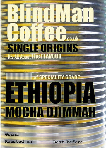 Label for Ethiopia Mocha Djimmah
