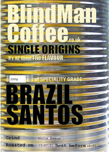 Label for Brazil Santos