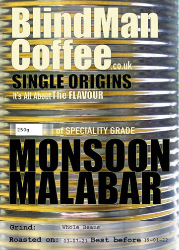 Label for Indian Monsoon Malabar